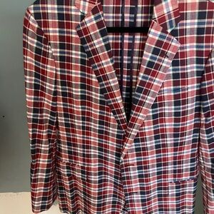 Brooks Brothers Plaid Sport Coat Blazer – Men’s 40R – Classic Ivy Style